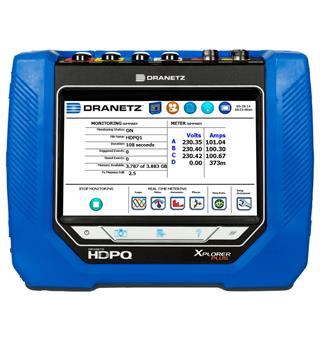 Dranetz HDPQ Xplorer Plus Nettanalysator Flex-pakke 30/300/3000A, 1-3PCT, 1-1PCT