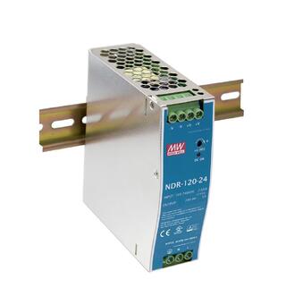 Mean Well NDR-120-24 230 VAC 24 VDC  120W 5A DIN